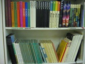 A collection of Swedish yearbooks (ja!). | Photo by Wikipedia user LA2