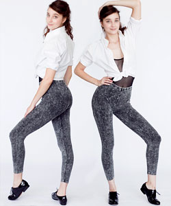 Leggings "Jeggings?" Not even for an ultra-skinny AA model.