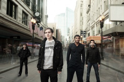 RIBS from left to right: Justin Tolan (Guitars and Vocals), Keith Freund (Guitars and Lead Vocals), Blake Fusilier (Bass and Vocals), Chris Oquist (Drums).