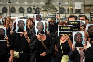 Troy Davis Paris Rally