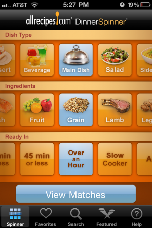 Allrecipes app