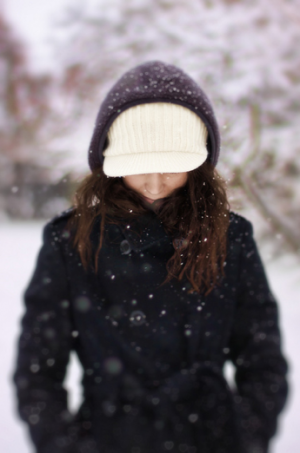 She looks warm, huh?