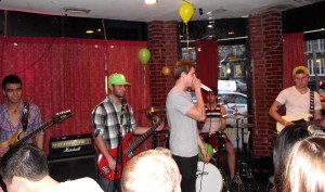 Anchors Away performing