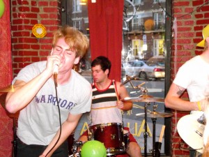 Lead singer of Anchors Away