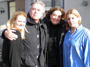 4 shot JC, BN, GW, HC copy Professor Waller with Holly Collins, Jennifer Collins, and Barry Nolan