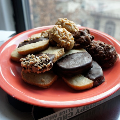 Plateful of cookies