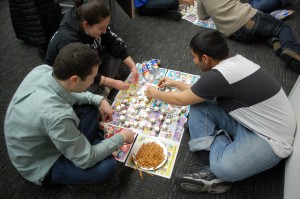 Students build nanotube models