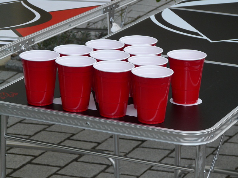 Beer Pong Setup