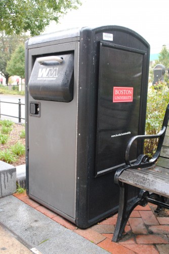 BU BigBelly Solar Compactor