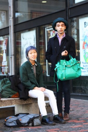 Tibby (COM '13) and Kubs (CAS '13)