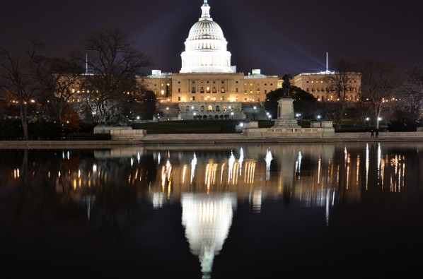 In the House Chamber, President Barack Obama addressed the legislature on several issues. | Photo courtesy of Flickr user sankar govind