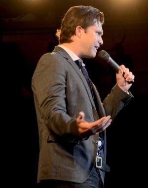 Colin Jost opens for Seth Meyers Friday. | Photo by Cecilia Weddell