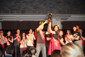 Marvin Roxas and Ana Sophia Camacho represent ENG as they accept their crowns | Photo by Joseph Martelli