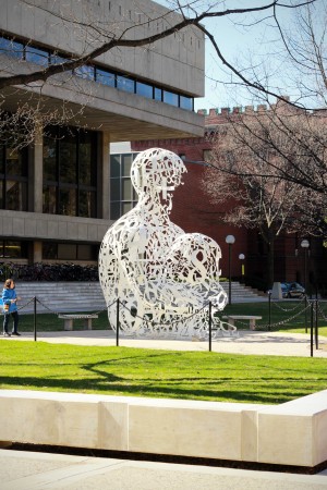 "Alchemist" by Spanish artist Jaume Plensa | Photo by Joseph Martelli