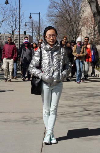 This girl's brings icy coolness to a sunny day. Photo by Sharon Weissburg.