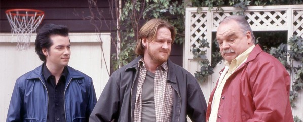 Kevin Corrigan (left) with co-stars Donal Logue (center) and Richard Riehle (right) in Fox's GROUNDED FOR LIFE | Photo courtesy of The Carsey-Werner Company