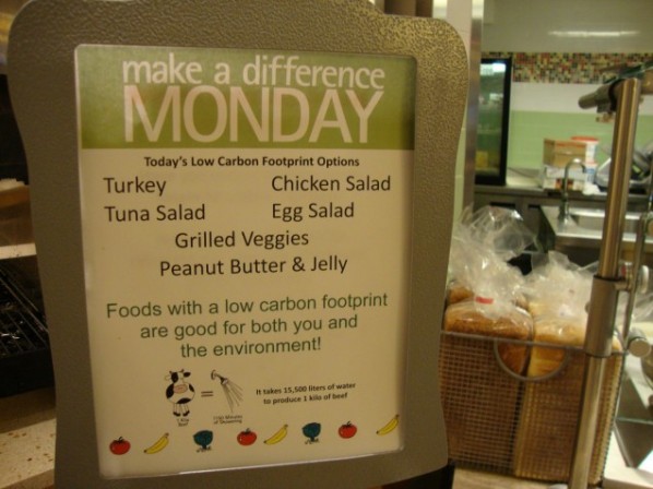 Make a Difference Monday features sustainable, healthful alternatives. | Image via BU Dining.
