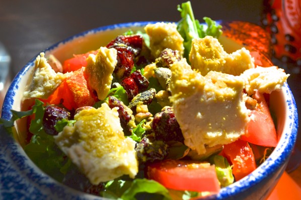 Cheesy Kale Salad. | Photo by Samantha Wood