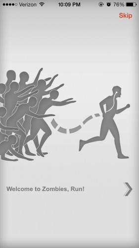 I would have preferred being chased by actual zombies over paying $3.99 for this app. | Screenshot by Grace Rasmus