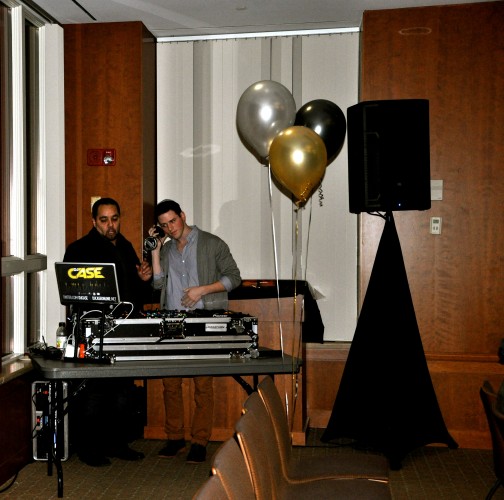DJ booth.