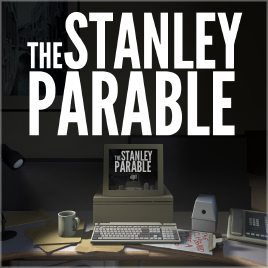 Official logo for The Stanley Parable. Photo credit XAntwane