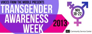 Transgender Awareness Week 2013 | Photo courtesy of BU Community Service Center 
