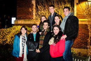 ... it's good to do it with friends. Happy holidays, everyone! | Photo by Yu-Ching Chang