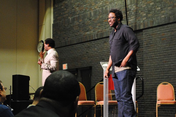 W. Kamau Bell presented a keynote on race and racism