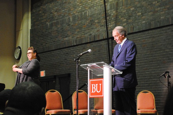 Senator Edward Markey gives remarks on MLK's influence on his decision to enter politics and the need for social reform