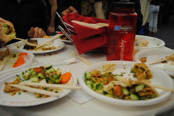 Food at the International Food Festival | Photo by Carol Chin