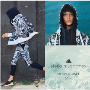 Image of Stella McCartney's collection for Adidas and Serenella, featured on Yaar's blog | Screenshot by Megan Kirk 