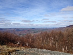 View of Upstate NY from a drive-up mountain