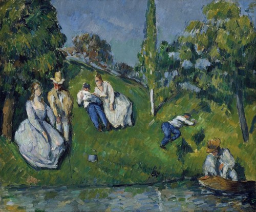 "The Pond" by Paul Cézanne is on display at the MFA | Google Art Project via Wikimedia Commons
