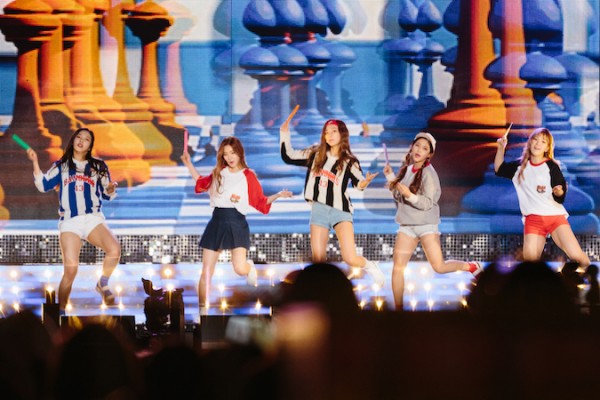 South Korean girl group Red Velvet, known for their hit EP "Ice Cream Cake" | Photo courtesy of Peter Rowlands via Flickr
